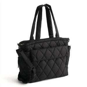 NEW VERA BRADLEY welland diaper bag tote in moonless night